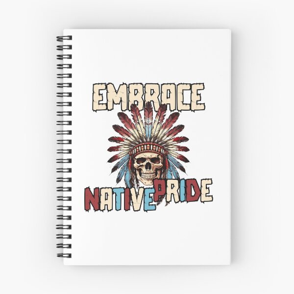 Item preview, Embrace Native Pride - Native American Indian (Black Outline Design) designed and sold by Spiprinto.