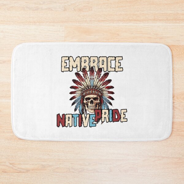 Item preview, Embrace Native Pride - Native American Indian (Black Outline Design) designed and sold by Spiprinto.
