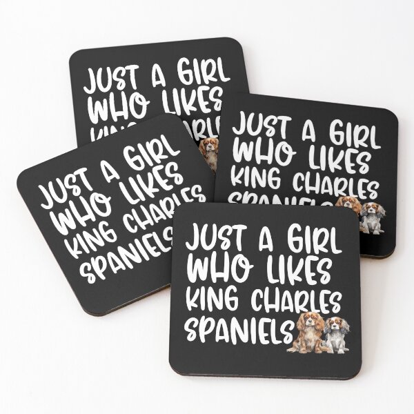 Item preview, Just A Girl Who Likes King Charles Spaniels designed and sold by TheAnimalZ00.