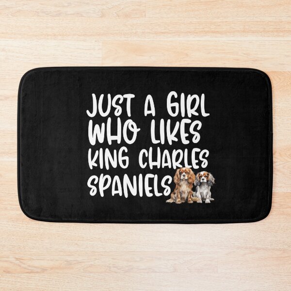 Item preview, Just A Girl Who Likes King Charles Spaniels designed and sold by TheAnimalZ00.