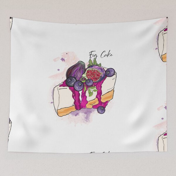 Item preview, Delicious Piece of Fig Cake: Paradise designed and sold by Anastasiia Yurevych.
