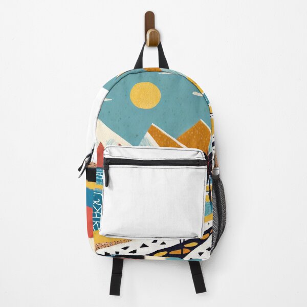 Item preview, Geometric mountain landscape. Road and travel designed and sold by uliklo.