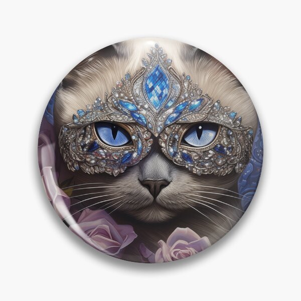 Item preview, Elegant Siamese Cat designed and sold by Nocturne  Paws.