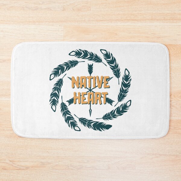 Item preview, Native Heart - Native American Indian (Dark Design) designed and sold by Spiprinto.
