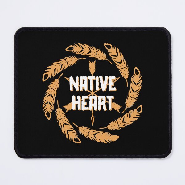Item preview, Native Heart - Native American Indian (Light Design) designed and sold by Spiprinto.