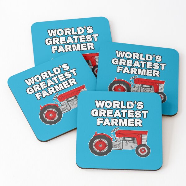 Item preview, Vintage Tractor, World's Greatest Farmer, Farming Funny designed and sold by doodlerob.