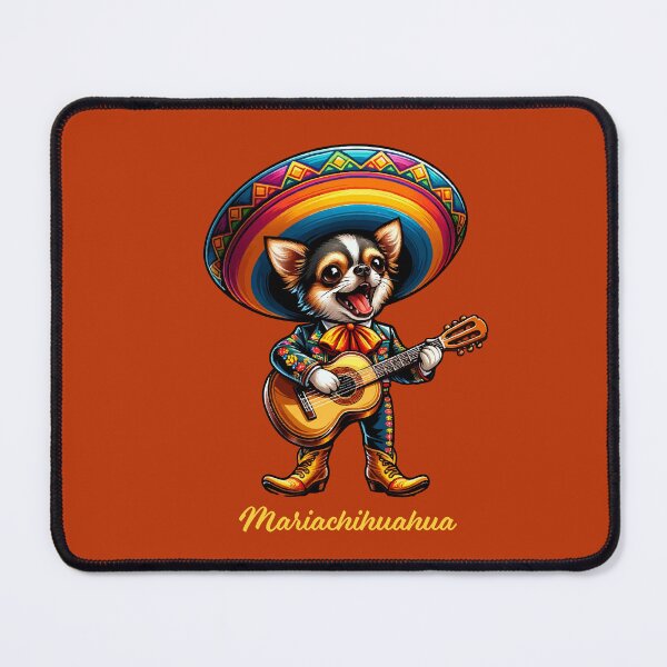Item preview, Mariachihuahua Funny Mariachi Chihuahua Traditional Guitar player Sombrero designed and sold by d247.
