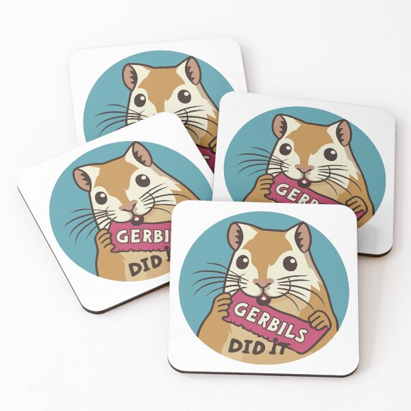 Item preview, Tiny Culprits: Gerbils did it designed and sold by EmeraldeaArt.