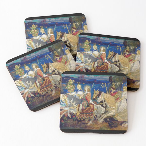 Item preview, Riders of the Sidhe, c. 1911 by John Duncan designed and sold by Cat Lady Designs.