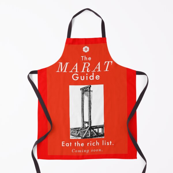 Item preview, The Marat Guide - Eat The Rich List designed and sold by MortaliteeUK.