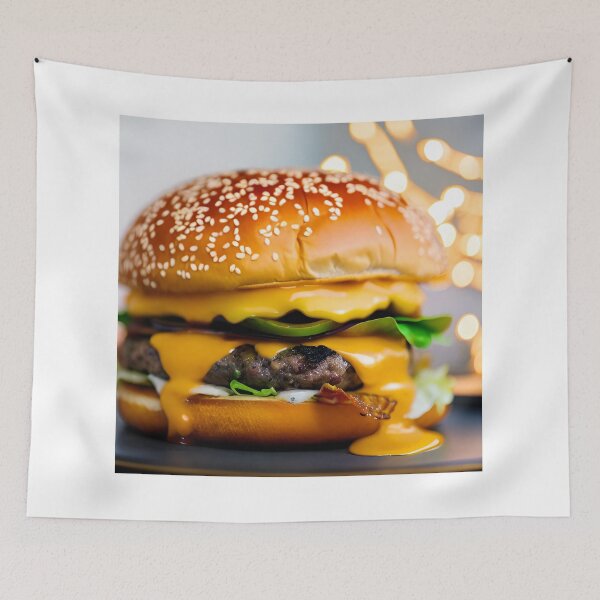 Item preview, Burger Illustration  designed and sold by Grafititee.