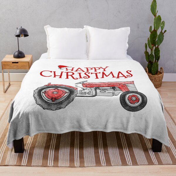 Item preview, Vintage Tractor Christmas Farmer Farming designed and sold by doodlerob.