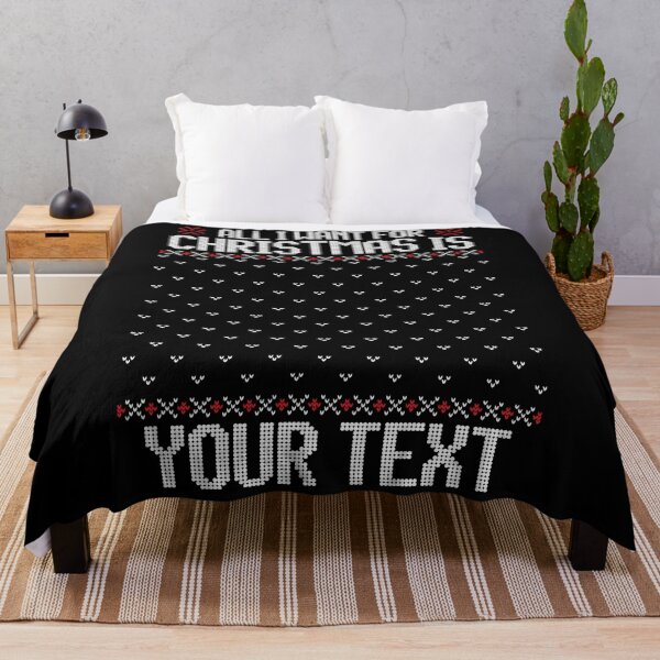 Item preview, All I Want For Christmas Is Your Text v.2 Funny Gifts designed and sold by Kegenth.