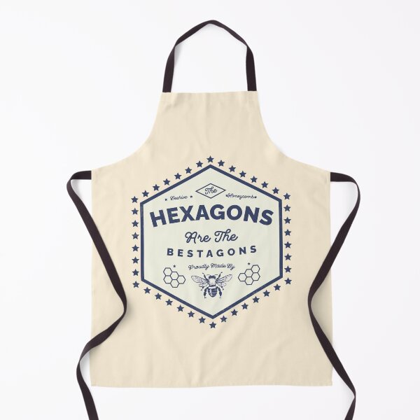 Item preview, Hexagons Are The Bestagons - Beehive & HoneyComb Are Proudly Made By The Bees designed and sold by lovealva.