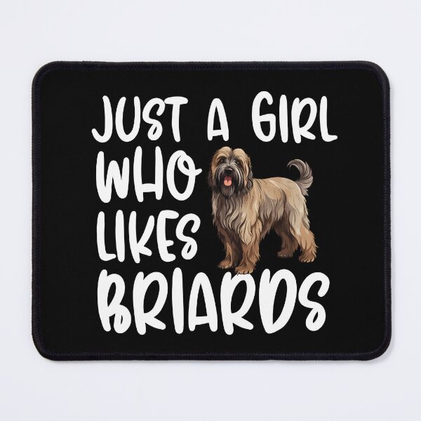 Item preview, Just A Girl Who Likes Briards designed and sold by TheAnimalZ00.