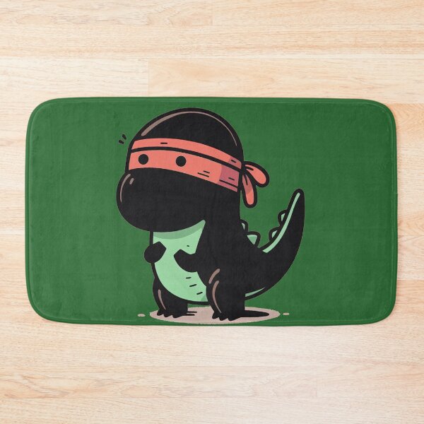 Aperçu de l'œuvre Ninja T-rex créée et vendue par PickledjoArt.