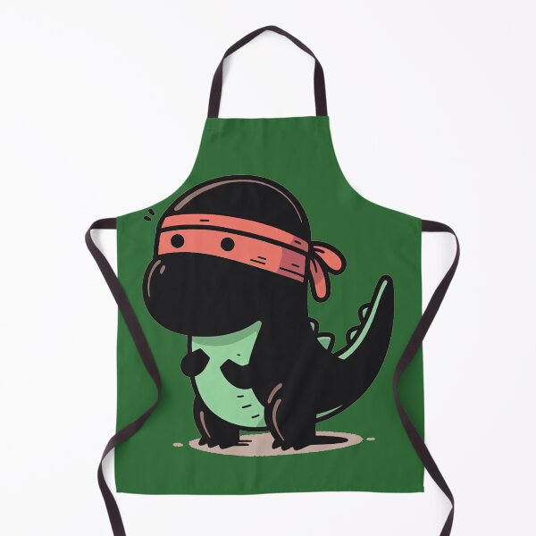 Aperçu de l'œuvre Ninja T-rex créée et vendue par PickledjoArt.