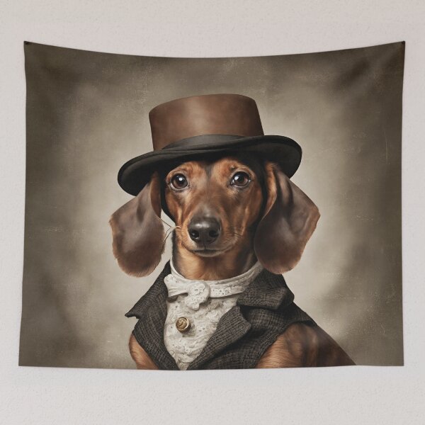 Item preview, Victorian Dog Portrait Artistic Gift Fashion Dog Style  designed and sold by popanato.