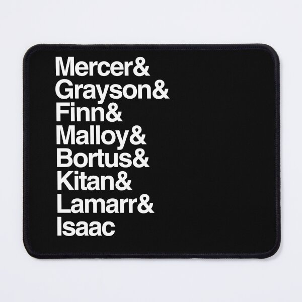 Item preview, The Orville characters list designed and sold by thejblock.