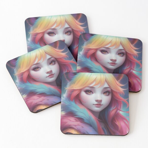Item preview, Viking panda bear woman art in watercolor designed and sold by pixelartestudio.