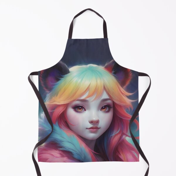 Item preview, Viking panda bear woman art in watercolor designed and sold by pixelartestudio.