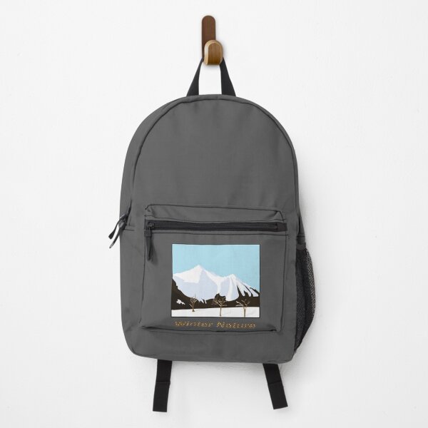 Item preview, Winter landscape with snow-capped mountains designed and sold by GiCapgraphics.