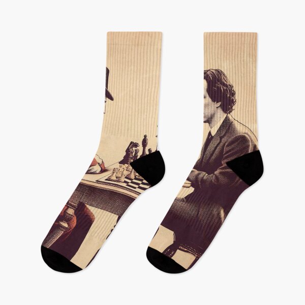 Item preview, Sherlock Holmes and Moriarty designed and sold by ClassicRetroism.