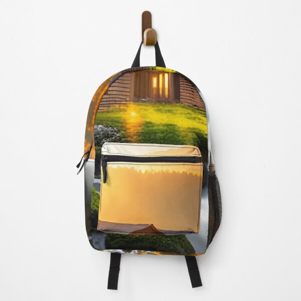 Item preview, A Cabin Beside Of A Beautiful Stream designed and sold by Paw's Arts.