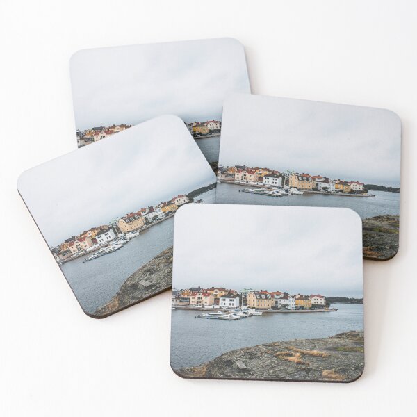 Item preview, Coastal town play of colors designed and sold by rhosbahu.