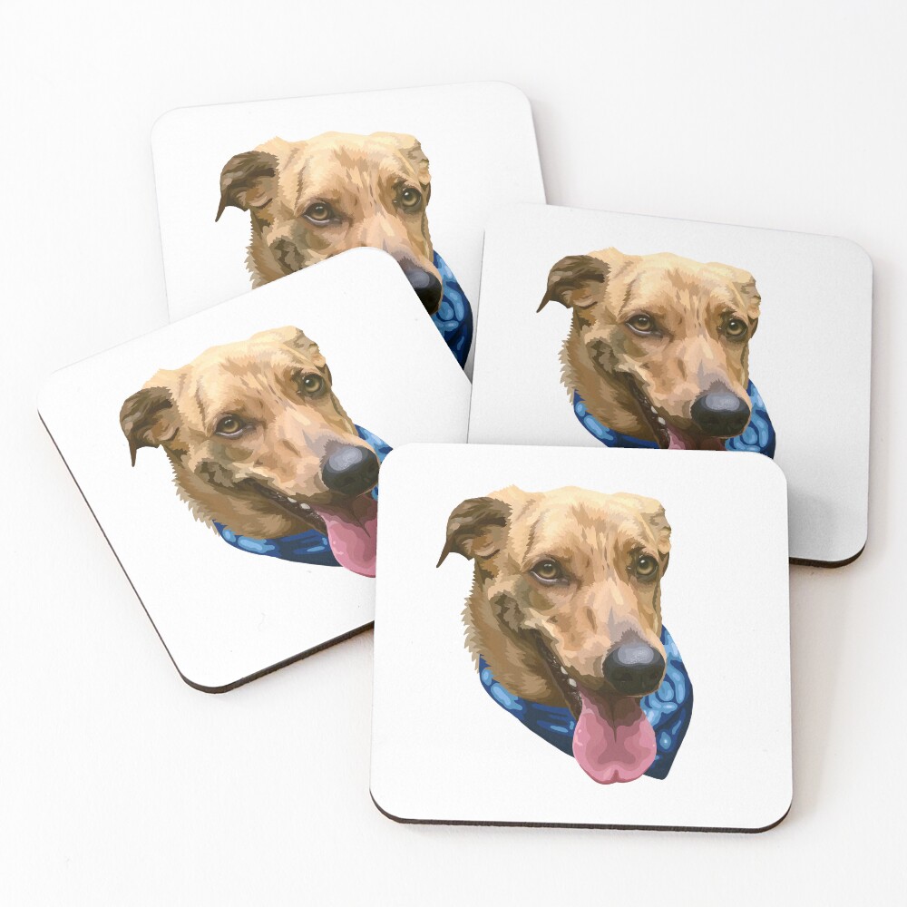 Item preview, Coasters (Set of 4) designed and sold by KatsDogs.