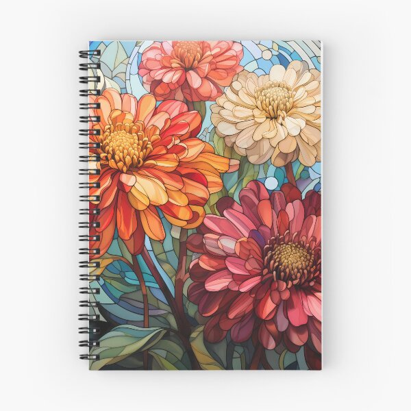 Item preview, Stained Glass Zinnia Garden designed and sold by Matt's Artificial Nature.