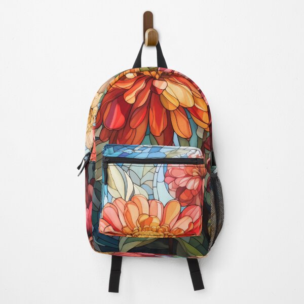 Item preview, Stained Glass Zinnia Garden designed and sold by Matt's Artificial Nature.
