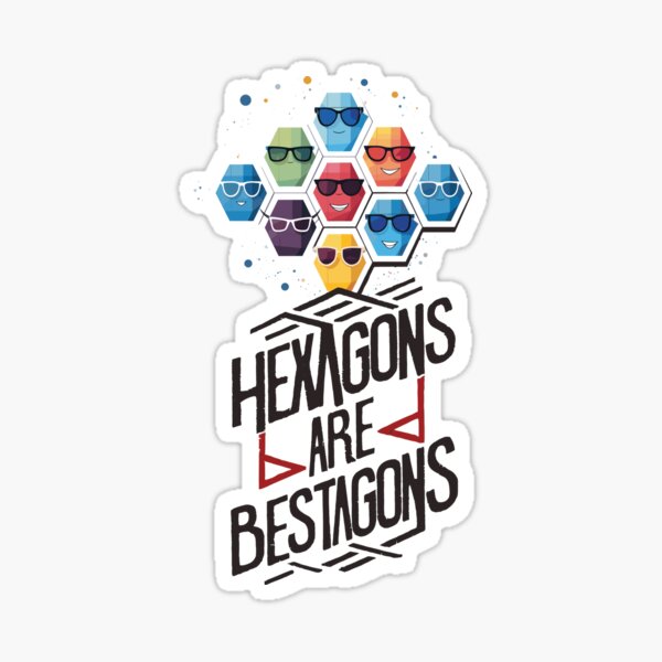 Item preview, Hexagons are Bestagons designed and sold by Fervour-Arts.