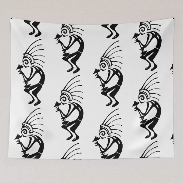 Item preview, Kokopelli gym black designed and sold by nogamax.