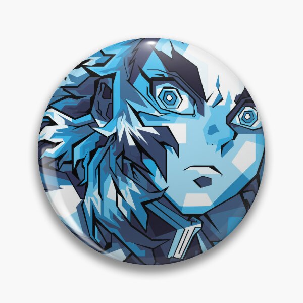 Demon Slayer Kimetsu no Yaiba Kamado Tanjiro with Onigiri - Demon Slayer -  Pin