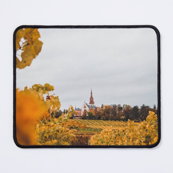 Item preview, Church view through vines designed and sold by rhosbahu.
