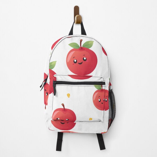 Item preview, Cartoon apple in seamless pattern white background. designed and sold by Whiteblueshop.