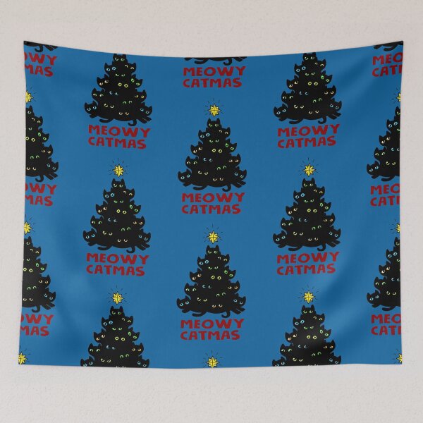 Item preview, Meowy Catmas - Crazy Black cat tree designed and sold by FunnehGacha.