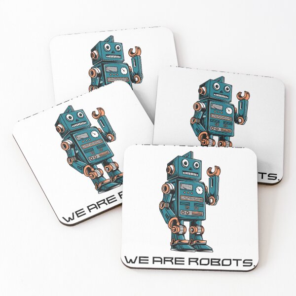 Item preview, We are robots. 2 designed and sold by JesusPinata.