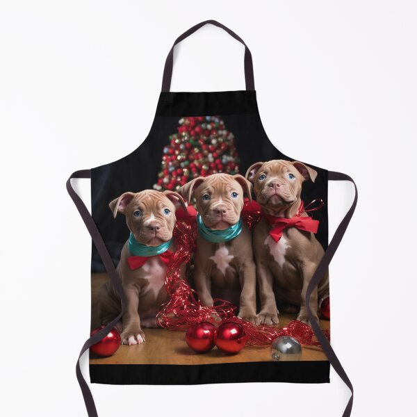 Item preview, Christmas Pitt Bull Puppies designed and sold by Samuelsboro.