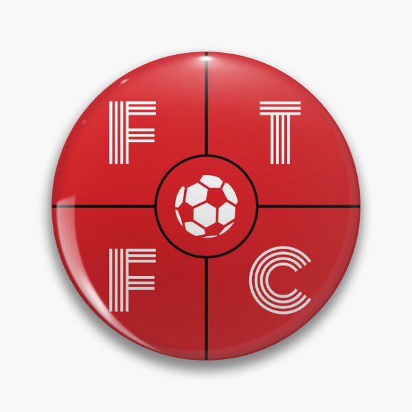 Item preview, Fleetwood Town FTFC Circle Minimalist Artwork designed and sold by kakarikihill.