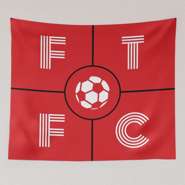 Item preview, Fleetwood Town FTFC Circle Minimalist Artwork designed and sold by kakarikihill.