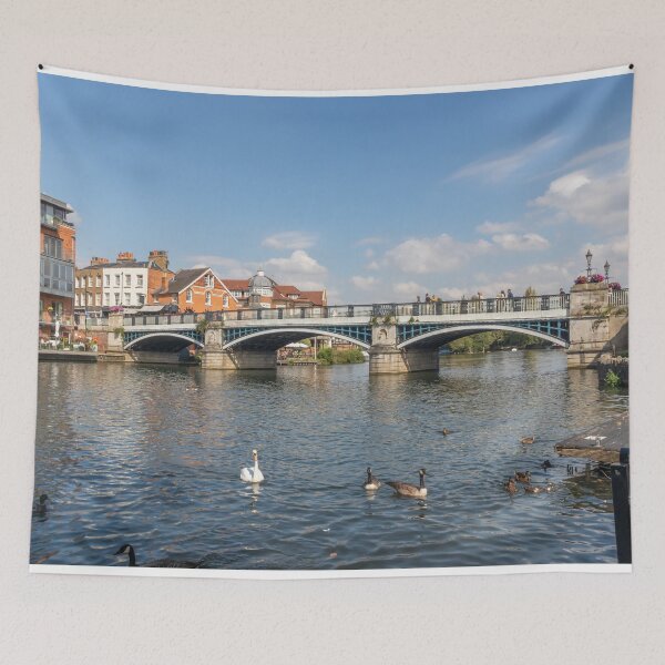 Item preview, Windsor Bridge over the River Thames between Windsor and Eton, Berkshire, England, UK designed and sold by Kevin Hellon.