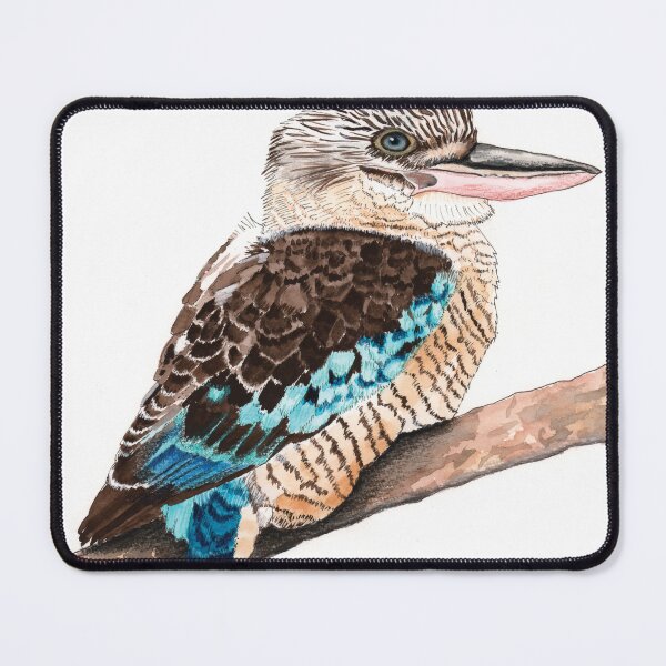Item preview, Cucaburra Pájaro Australiano De Alas Azules designed and sold by blueidesign.