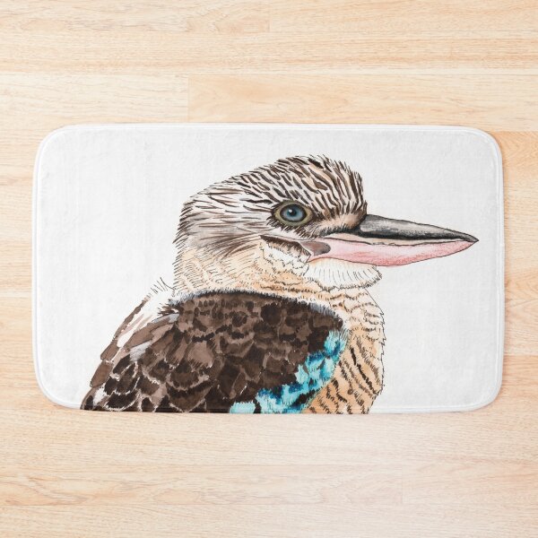 Item preview, Kookaburra Australian Bird Blue Winged designed and sold by blueidesign.