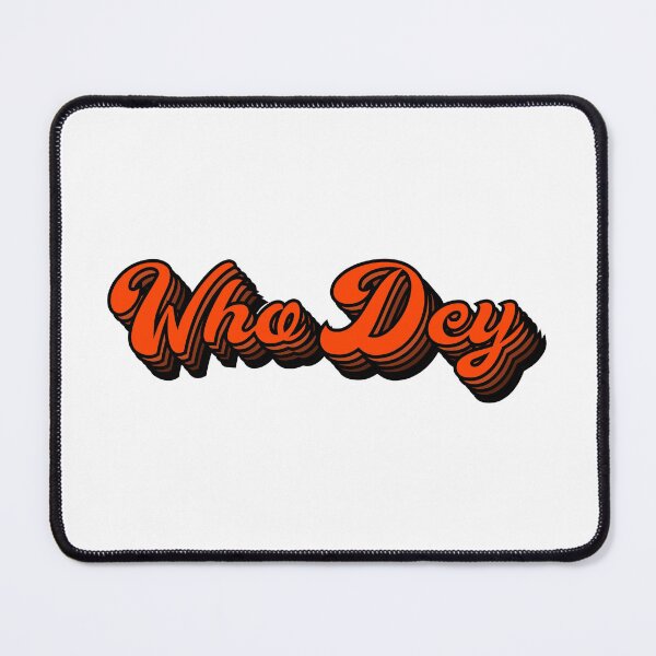 Item preview, Groovy Who Dey - Orange designed and sold by deazydesigns.