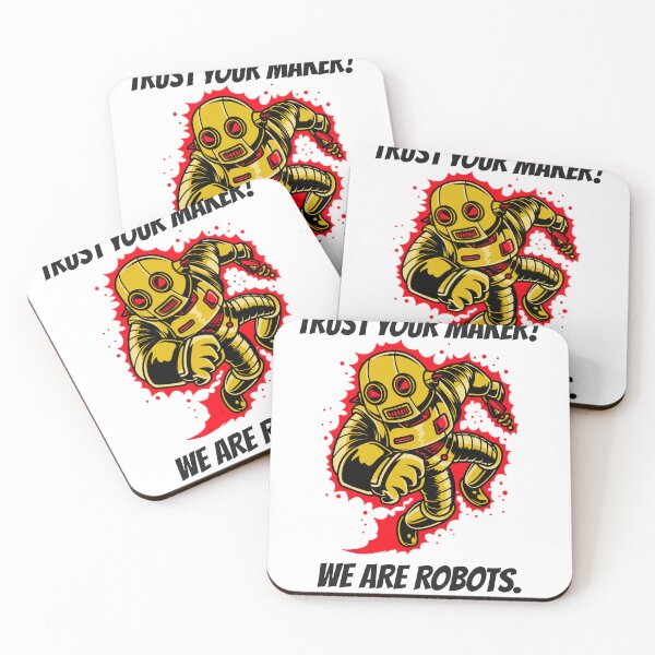 Item preview, We are robots. 4 designed and sold by JesusPinata.
