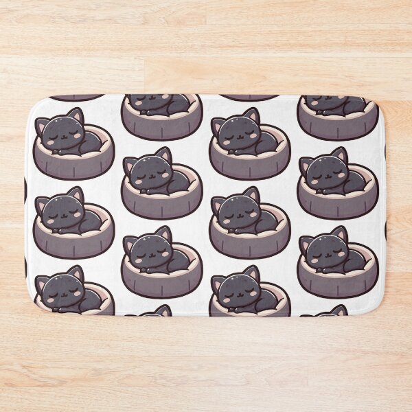 Item preview, Dark Gray Cat's Cozy Catnap designed and sold by WeirdDemonGames.