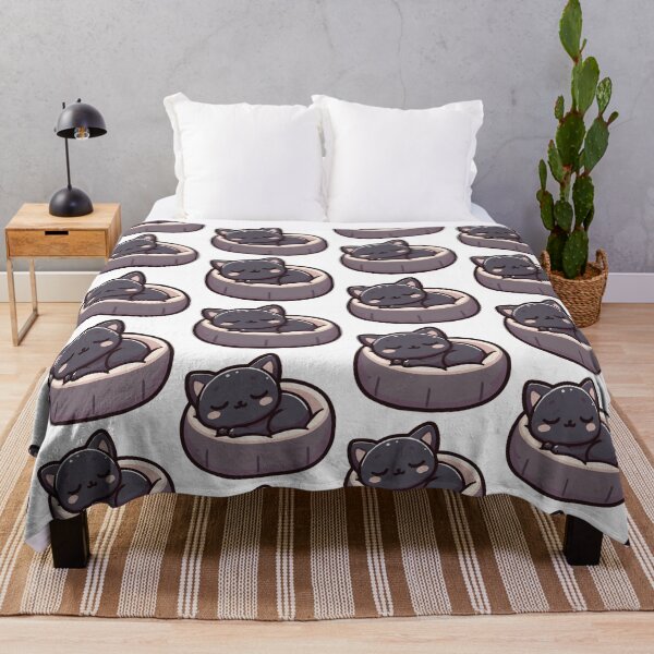 Item preview, Dark Gray Cat's Cozy Catnap designed and sold by WeirdDemonGames.