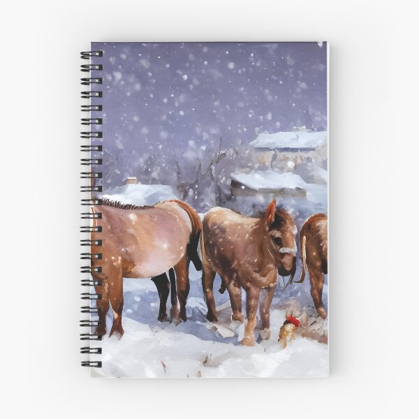 Item preview, Donkeys In The Snow designed and sold by Paw's Arts.